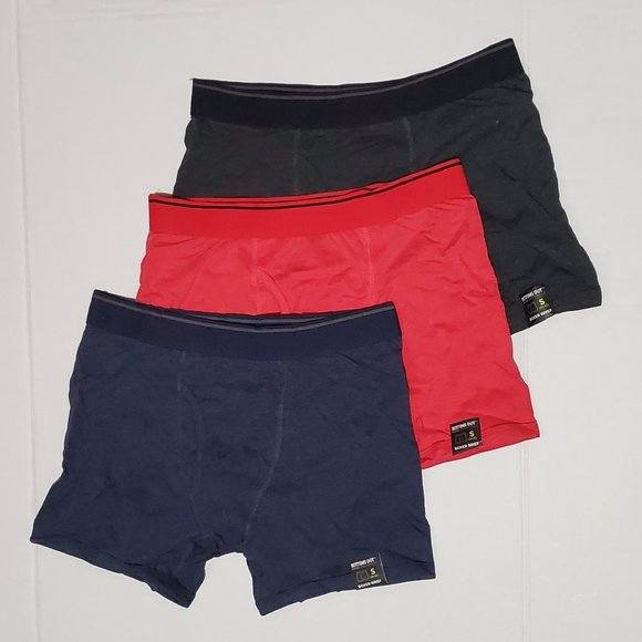 3 PACK MEN'S BOXER BRIEF BY BOTTOM OUT S NEW - Picture 1 of 3